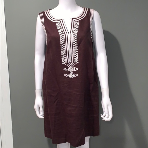 Michael Kors Dresses & Skirts - Michael Kors WOMANS brown linen dress SZ.12 Michael Kors Dresses & Skirts - Michael Kors WOMANS brown linen dress SZ.12